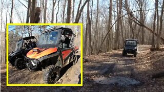 UTV Trail riding fun! Intimidator UTV's and (guest appearance) Polaris Ranger XP1000 Northstar!