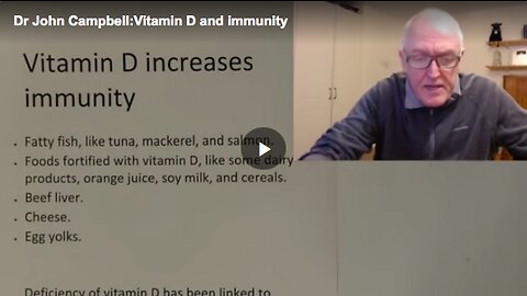 Vitamin D supplements and immunity