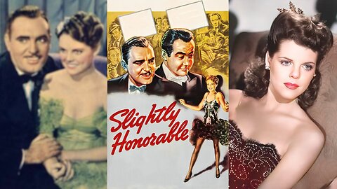 SLIGHTLY HONORABLE (1939) Pat O'Brien, Edward Arnold & Ruth Terry | Comedy, Crime, Drama | B&W