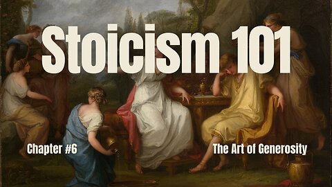 Stoicism 101: Chapter 6 - The Art of Generosity