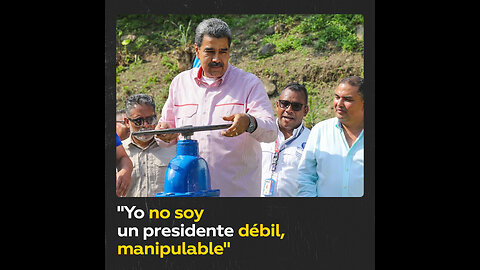 Maduro recuerda que es un líder “duro” que no depende de EE.UU.