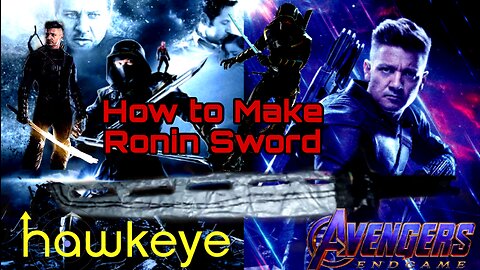 How to Make Ronin Sword out of Cardboard