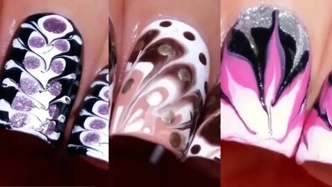 12 Drag Marble Designs 2022 💅Marble Nail Art Designs & Ideas 💅 Nail Designs ❤️#part1