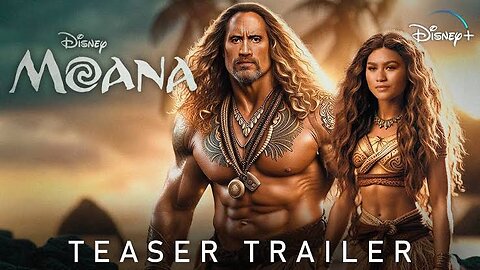 MOANA Live Action - Official Trailer (2024) Zendaya, Dwayne Johnson | Disney+