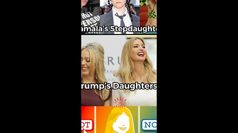 Kamala’s StepDaughter VS Trumps Daughters