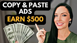 How To Copy & Paste Ads To Make $200-$1000 A Day Online