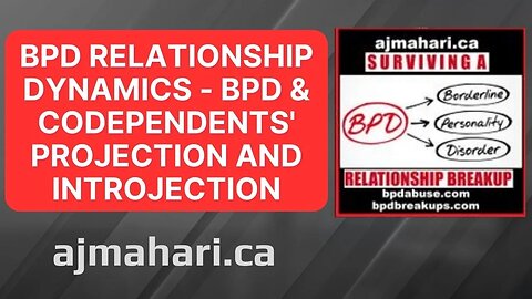 BPD Relationship Dynamics BPD and Codependents Projection and Introjection