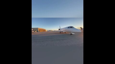 Sunset Departure Gulfstream G200 Cockpit Flight