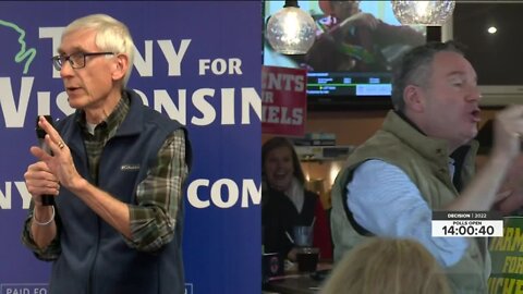 Evers and Michels' final push to the polls in Governor's race