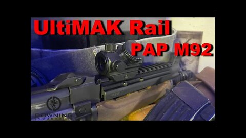 UltiMAK M15 Rail for PAP M92