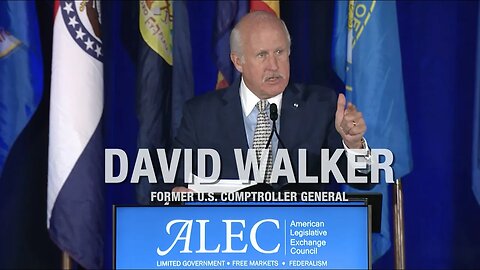 David Walker, former US Comptroller General talks about Fiscal Responsibility at ALEC 2023
