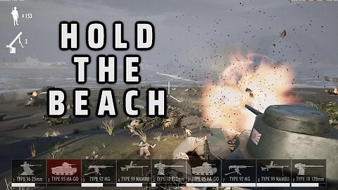 Struggle for the shores of Iwo Jima in Beach Invasion 1945 Pacific