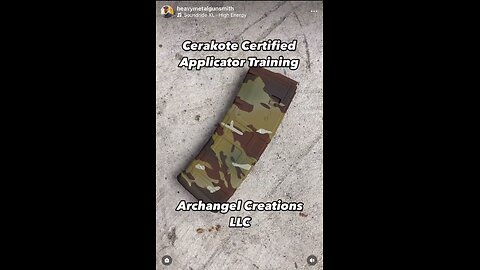 Cerakote Certified Applicator Training Class - Archangel Creations LLC