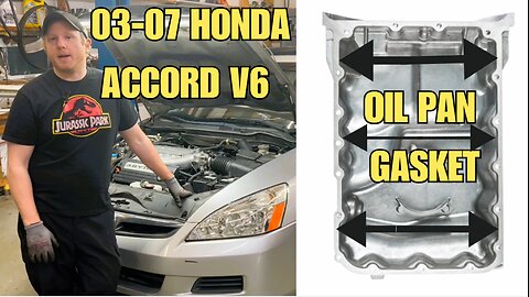 03-07 3.0 V6 Honda Accord Oil Pan Gasket