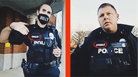 Oath-Breaker Intimidation-FAIL: Cop Triggered by Constitutional Rights Is Sorry You're Uncomfortable