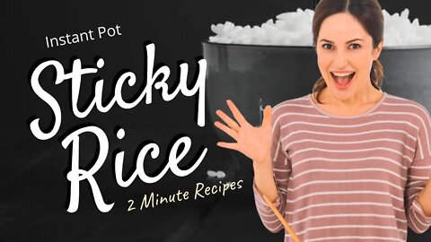 Instant Pot Rice | Learn in 2 Minutes | Small Family Adventures