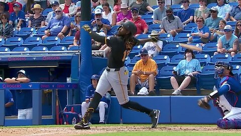 Oneil Cruz smacks his 5th home run of the spring