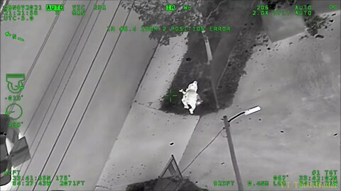 Suspected Carjacker Cornered By Police Copter’s Infrared Camera