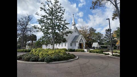 Inside St. Paul's Episcopal Church (New Smyrna Beach, Florida) Video 1