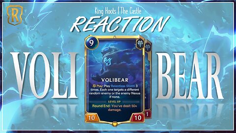 The Volibear - Newest Revealed Champion | Legends of Runeterra Reaction