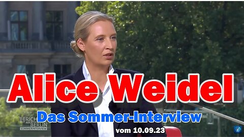 Alice Weidel Interview - Arroganter Kotzbrocken trifft auf Alice Weidel🙈🐑🐑🐑 COV ID1984