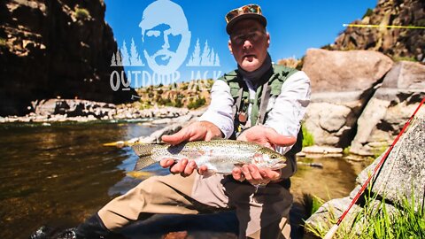 Fly Fishing Fremont Canyon Wyoming: Day 2 | Outdoor Jack