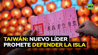 El nuevo líder de Taiwán prometió defender la isla frente a ataques de China