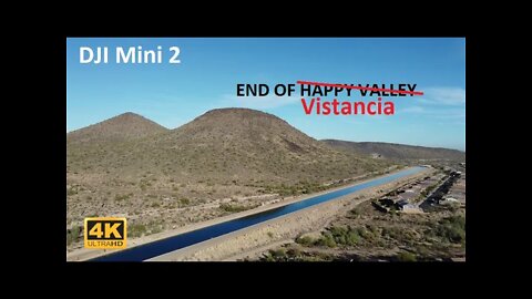 End of Vistancia (Arizona) - 4K Drone Video