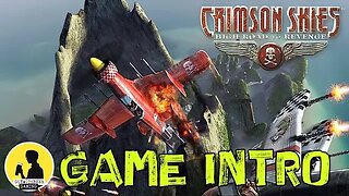 CRIMSON SKIES, GAME INTRO #crimsonskies #gameintro #arcadeflight #flightsim #xbox