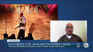 John Henton Comedy Show this weekend at Bert's Comedy Warehouse