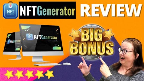 NFT GENERATOR REVIEW 🛑 STOP 🛑 DONT FORGET NFTGENERATOR AND MY BEST 🔥 CUSTOM 🔥BONUSES!!