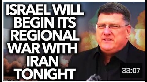 Scott Ritter ALERTS: Israel Will STRIKE Iran Tonight; w/Iranian Response Would Be Devastating!