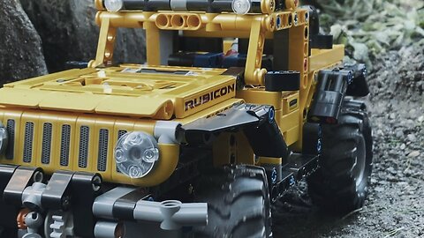 Jeep Wrangler Lego Technic Build