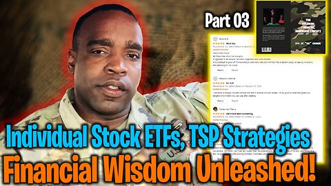 Exploring Individual Stock ETFs, TSP Strategies, and Types for Financial Success | Part 03