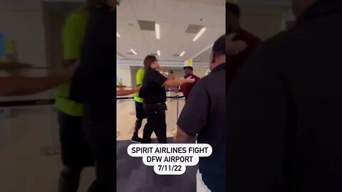 DFW airport fight!