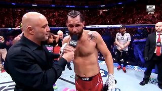 UFC Fighter Leads Crowd In Let's Go Brandon Chant