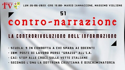 CONTRO-NARRAZIONE NR.51. MARIO IANNACCONE, MASSIMO VIGLIONE
