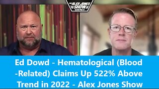 Ed Dowd - Hematological (Blood-Related) Claims Up 522% Above Trend in 2022 - Alex Jones Show