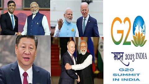 For the first time G20 in india||Joe Biden||Xi Jinping||Narendra Modi and Putin