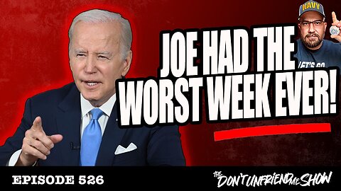 🚨 Joe Had The Worst Week Imaginable.