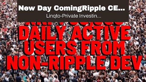 New Day ComingRipple CEO / Jed(Fed?) & XRP Trillionaire