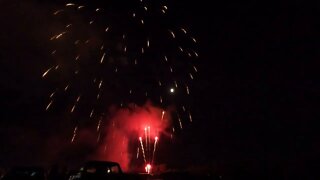 GoPro footage of the fireworks. #fireworks #independenceday