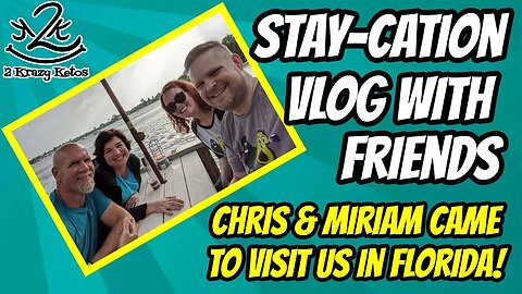 We had a "Stay-cation" with Chris & Miriam | What we eat on vacation on keto