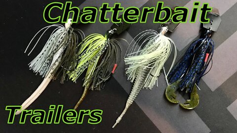 Chatterbait Trailers & Spring Bass Fishing - Tips and Tricks (Z-man Jack hammer)