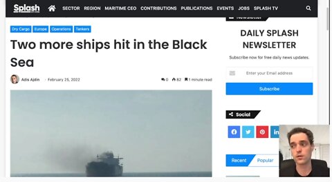 Merchant ships hit by missiles Grains and fertilizer exports STOP in Ukraine and Russia