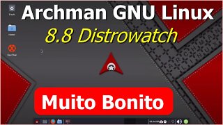 Archman GNU Linux. Baseado no Archlinux Poderoso, leve, rápido, bonito e estável. 8.8 no Distrowatch