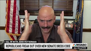 Fetterman Bizarrely Addresses Senate Dress Code