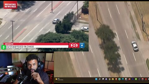 WATCH LIVE: DALLAS TEXAS POLICE CHASE