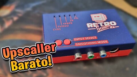 Retroscaller 2x! Upscaller barato para consoles antigos!