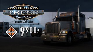 Boom Lift from Salt Lake to Kingman | International 9900i | American Truck Simulator